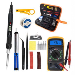 60/80W digital display electric iron household welding temperature adjustable industrial grade electric welding pen maintenance tool suit