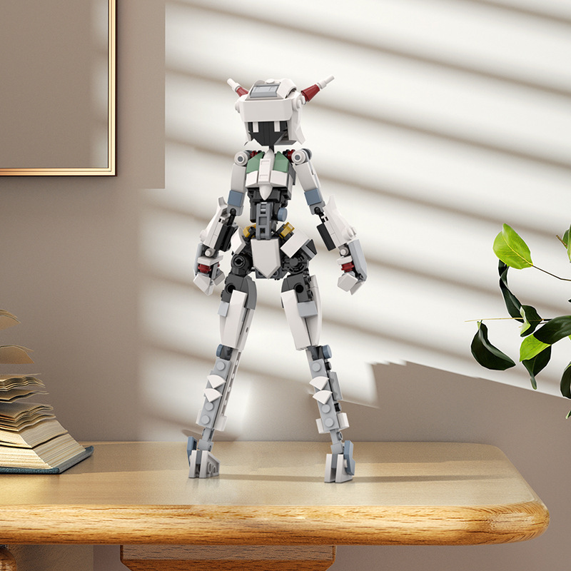 Ijodiy insan shaklidagi mecha o'yinchoq konstruktor