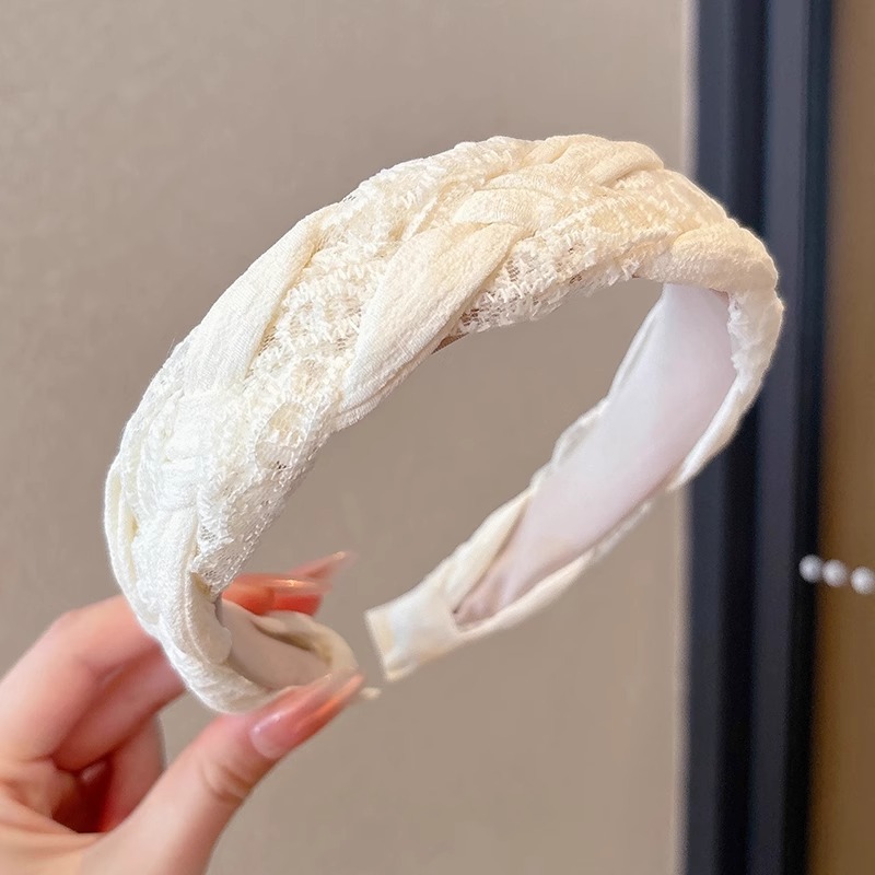 2025 nuevo cinturón de cabello de alta calidad de encaje trenzado de torsión francesa, cráneo alto, cara pequeña y ancha, tarjeta de cabello