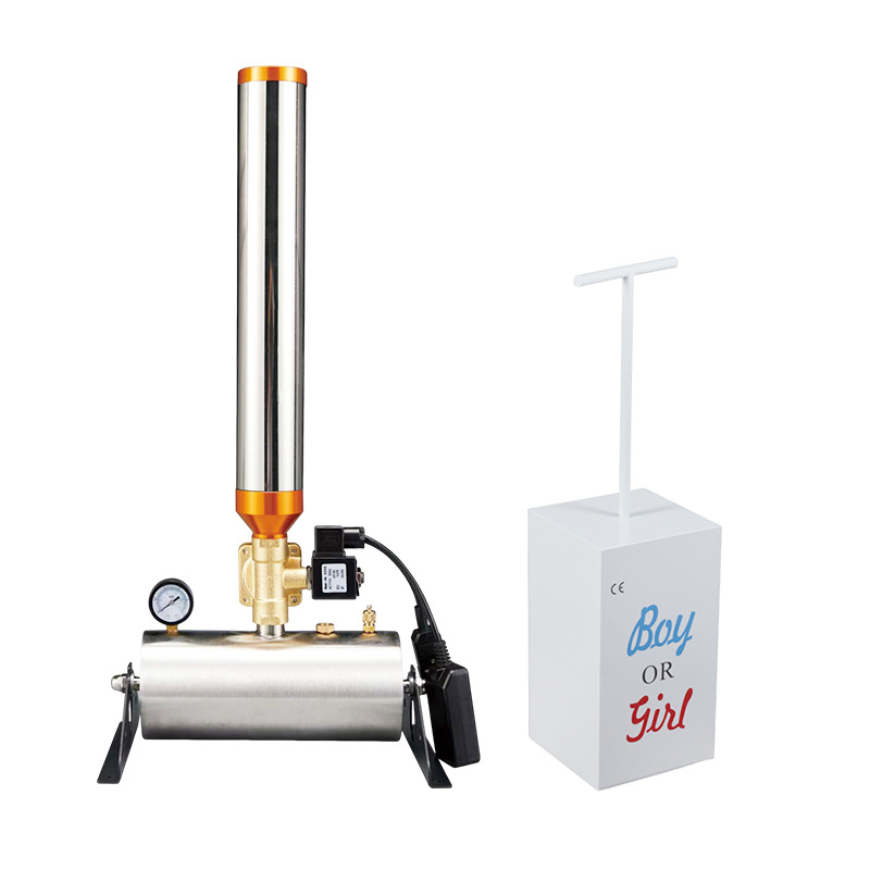 Máquina Electrónica de Confeti 150W, Control Manual, para Escenario y Bodas