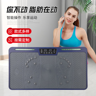 Factory Direct supply fat-shaking fitness shaking machine physiotherapy neutral meridian blue sports music Bluetooth home fat-shaking machine