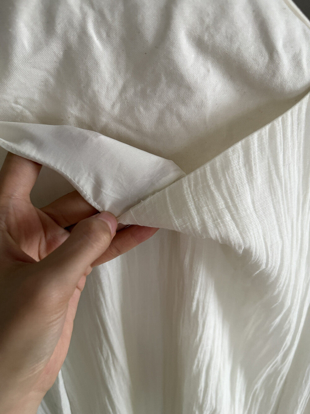 Đầm maxi nữ không tay chất liệu Tencel phong cách nghỉ dưỡng Hàn Quốc — trắng sữa, Bột cam, xanh lá cây chi tiết 15