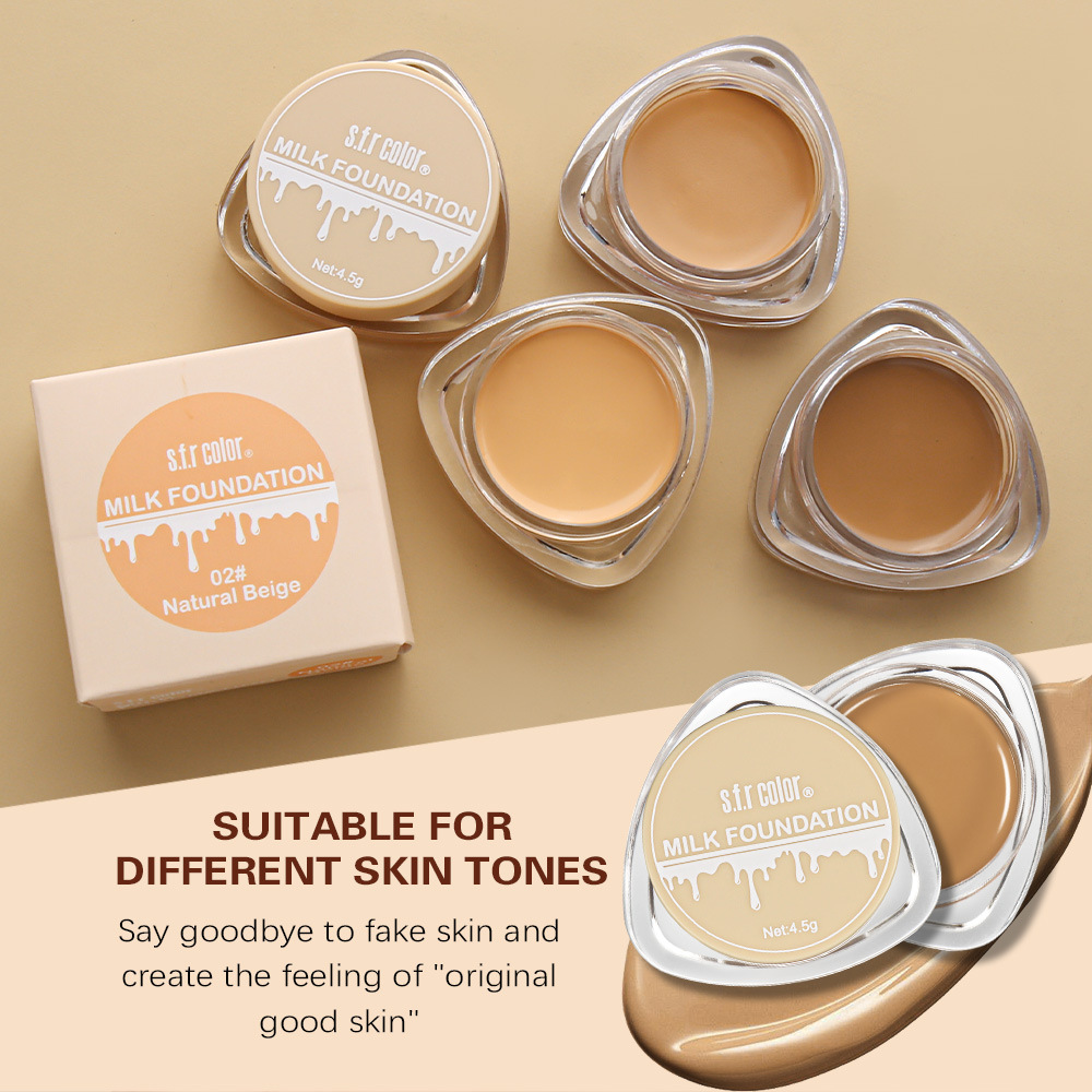 s.f.r color transfronterizo exclusivo para concelector natural hidratante ligero impermeable antiperspirante maquillaje base de crema de control de aceite