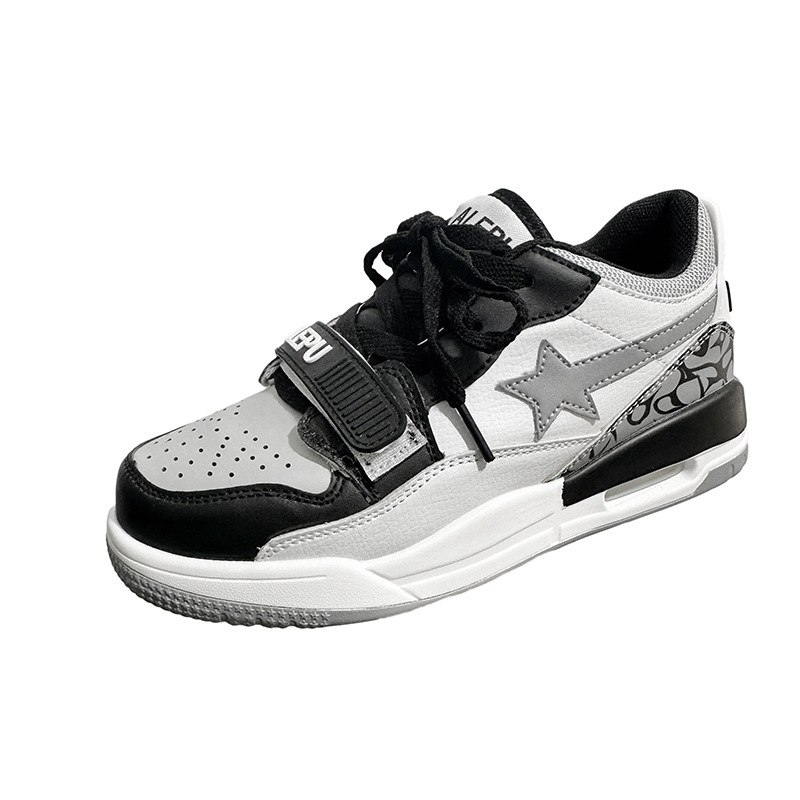 2023 neue koreanische Ins Wind Burst Crack Hit Farbe Casual Air Cushion Jogging Nische Paare atmungsaktive Sportschuhe für Männer und Frauen_voghion.com