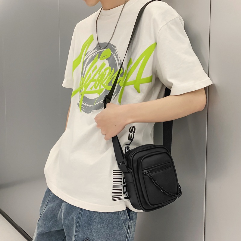Men's casual one-shoulder bag