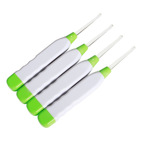 High-quality glowing ear spoon, lighted ear cleaning tool, ear scoop with light, flashlight ear scoop