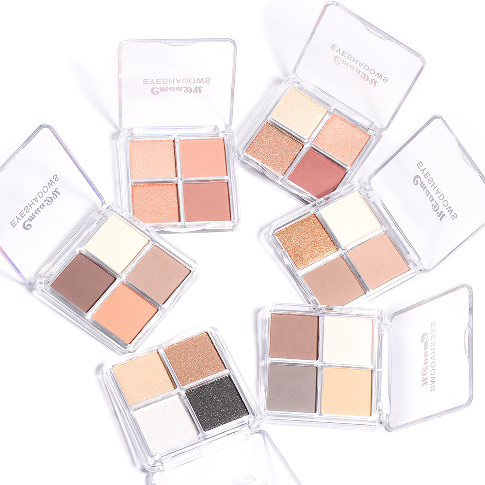 Check it out! Link Disclaimer - Exclusive for foreign trade :CmaaDU 4-color Eyeshadow matte Pearlescent Eyeshadow palette undefined