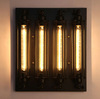 Retro sconce for corridor for living room, coffee flute, art decoration, lights, American style