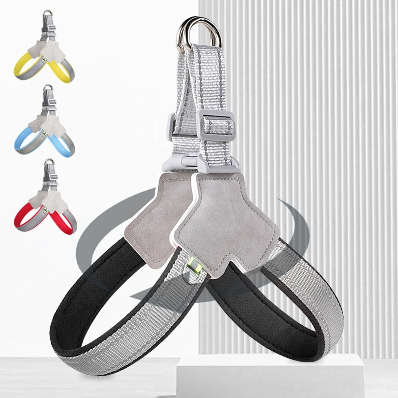 Шлейка для домашних животных, взрывозащищенный жилет, поводок для кошек и собак, светоотражающий поводок для собак малого и среднего размера, трансграничный новый продукт