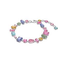 施家クロスボーダーアクセサリーGemaバレンタインデーキャンディストリーマ溢彩ブレスレット女性水晶衝突色ドーパミン独特設定