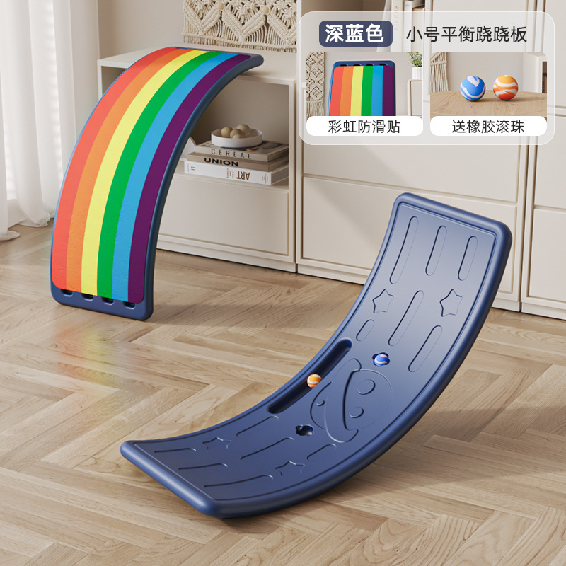 【深蓝】星球中号平衡板+2球+彩虹垫