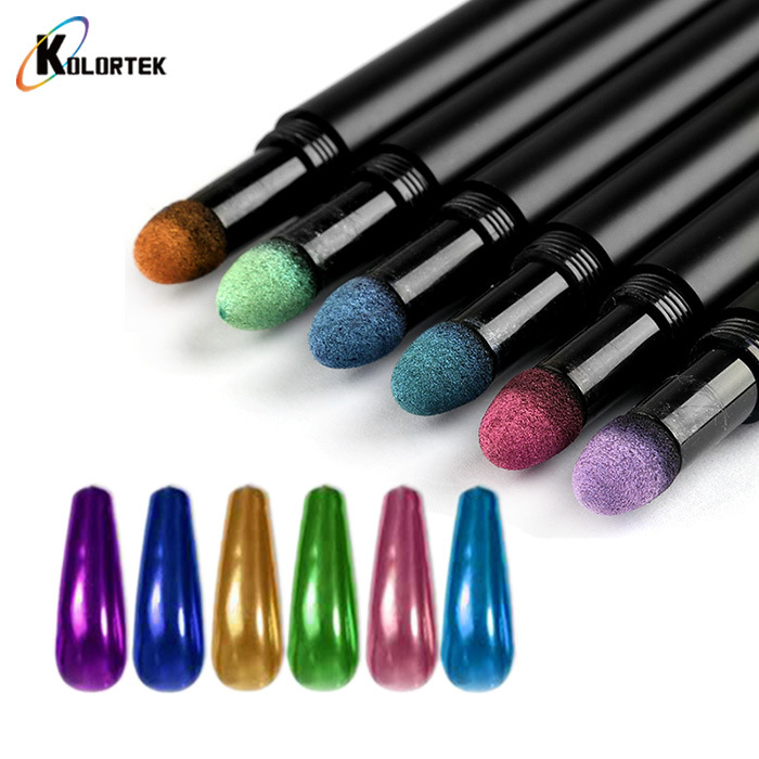 Supply of mirror effect Nail powder pad magic mirror pen nail nail…