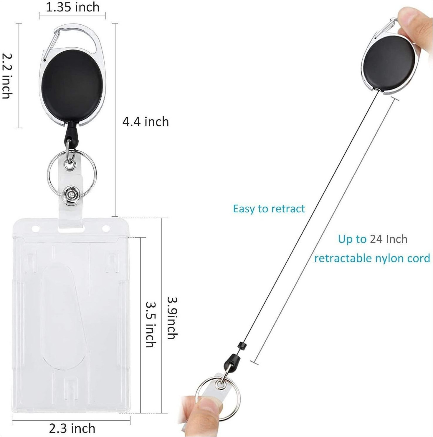 Transparent Ps Card Holders display picture 3