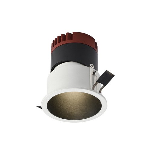 cob anti-glare spotlight household recessed downlight without main light living room lighting led ceiling light deep cup anti-glare