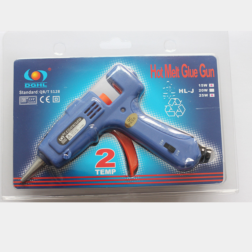 现货批发胶枪15W 25W热熔胶枪高低温可调 小胶棒枪DIY工具适合7MM