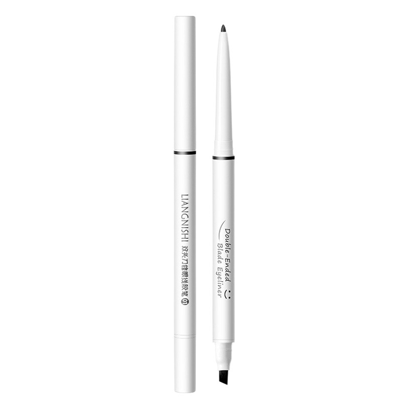 Liangnishi double-headed blade eyeliner glue pen genuine goods natural long-lasting waterproof sweat-proof not easy to smudges wholesale eyeliner