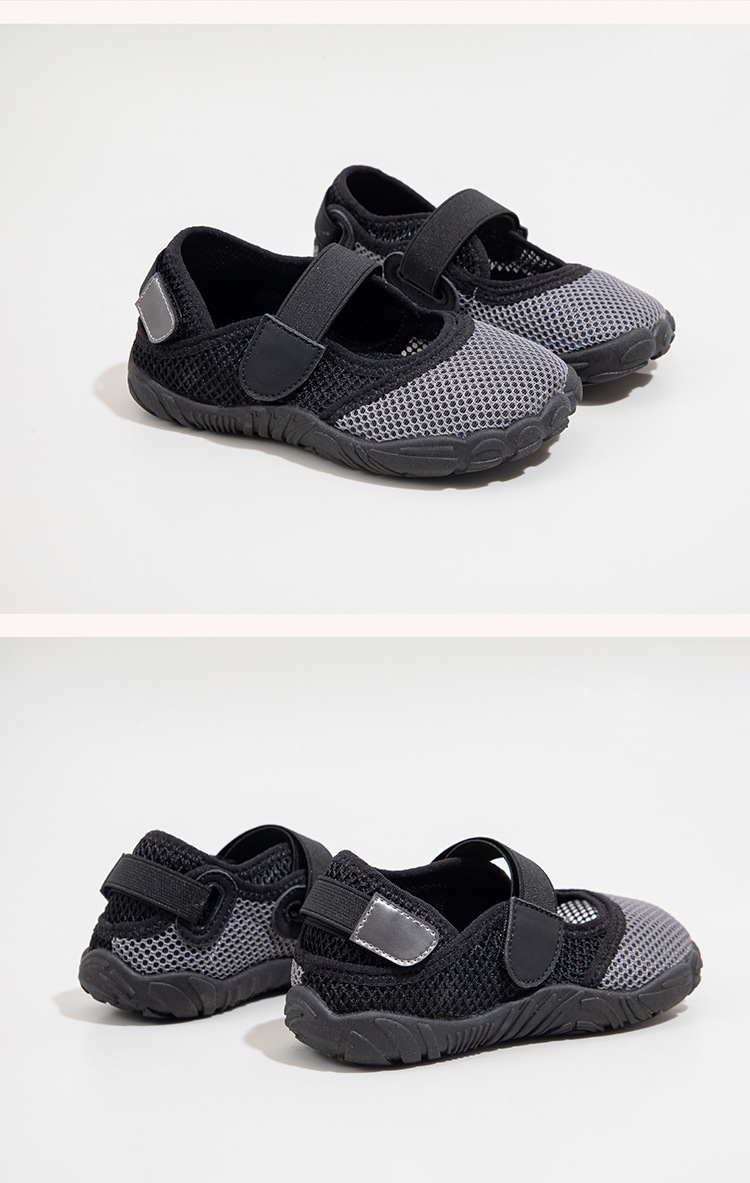 Zapatos de verano para niñas 2026 nuevos zapatos casuales transpirables de malla para niños zapatos de correr zapatos descalzos image 7
