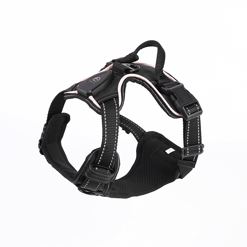 Pet luminoso chaleco LED parpadeo para perros fuera correa de tracción anti-explosión carga USB correa luminosa