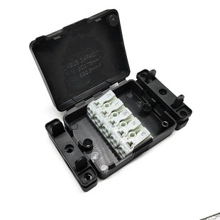 JS528 junction box adapter 5-position terminal quick-connect terminal post dust protection junction box 5 in 5 out