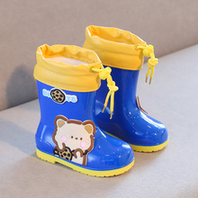 兒童雨鞋卡通男女童幼兒小寶寶防滑防水保暖雨靴時尚休閑可愛水鞋