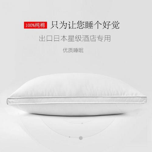 五星级酒店枕头一对装家用民宿护颈椎助睡眠单双人枕头枕芯可水洗
