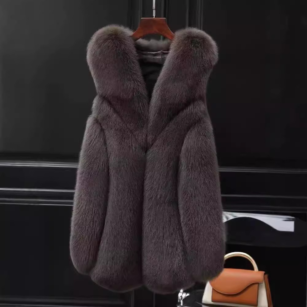 Frauen Kleidung frauen Koreanische herbst und winter neue pelz lose große größe mode lässig warme weste_voghion.com