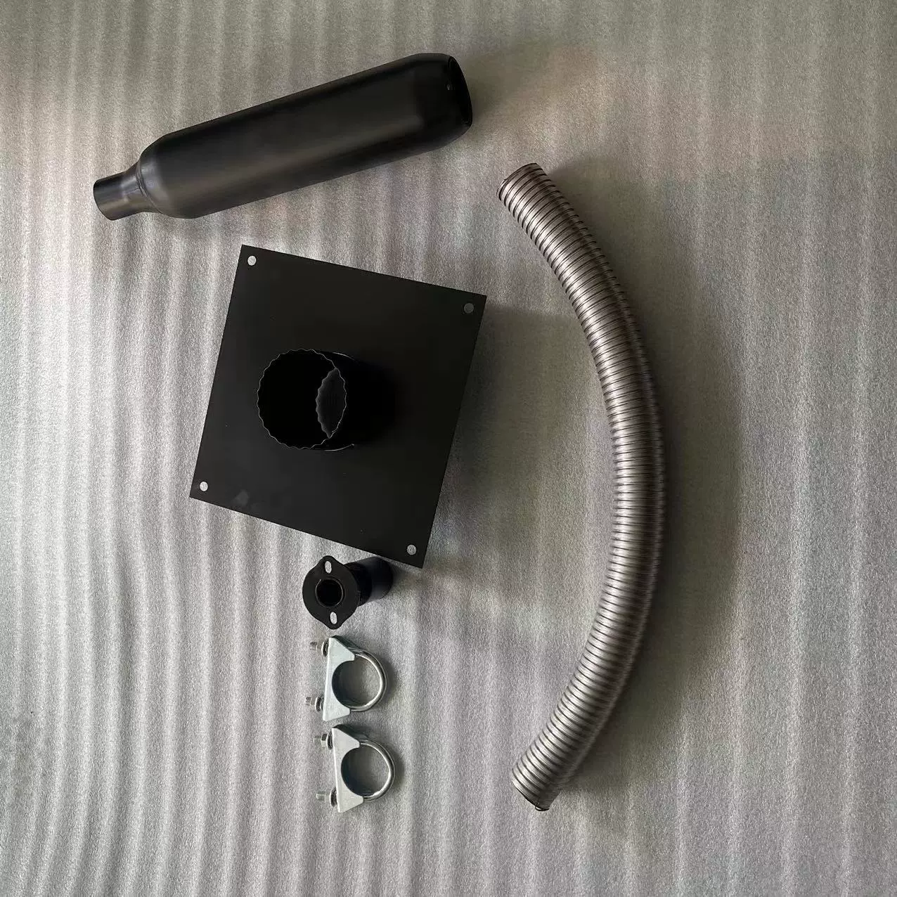 厂家直销发电机组消声器加厚发电机消声器包邮