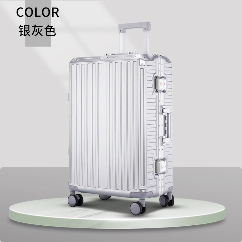 Nuevo tipo de maleta, maleta de viaje con ruedas universales, maleta de embarque, maleta de alumno, maleta de cuero, maleta ligera, maleta