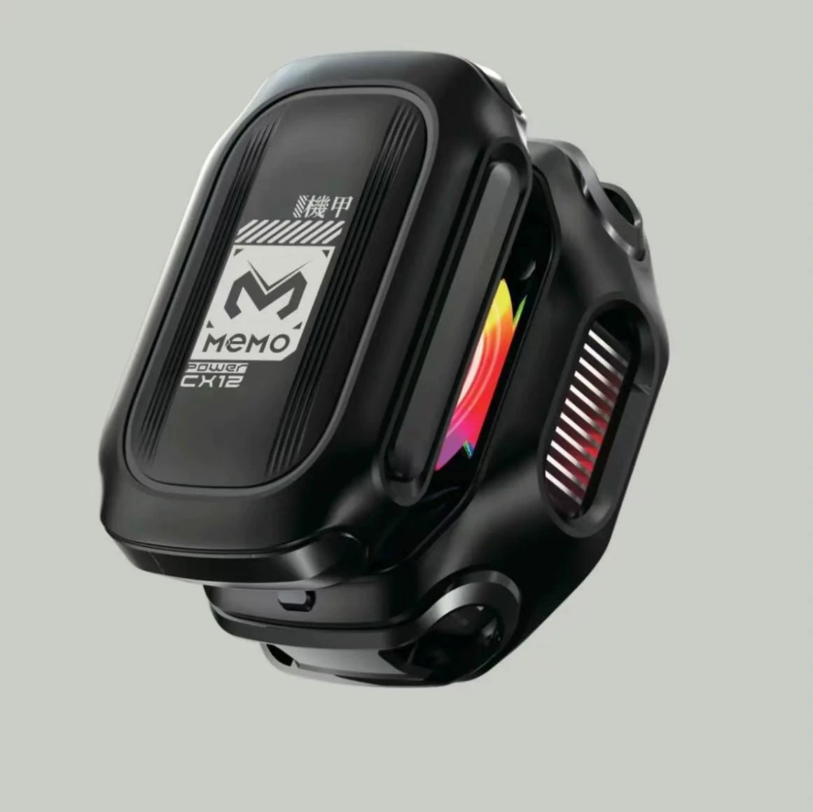 米墨 MEMO Freezing Digital Display AI Intelligent Temperature Control Mobile Phone Radiator Semiconductor Silent Live Broadcast Magnetic Back Clip