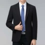 秋冬中年免烫商务西服