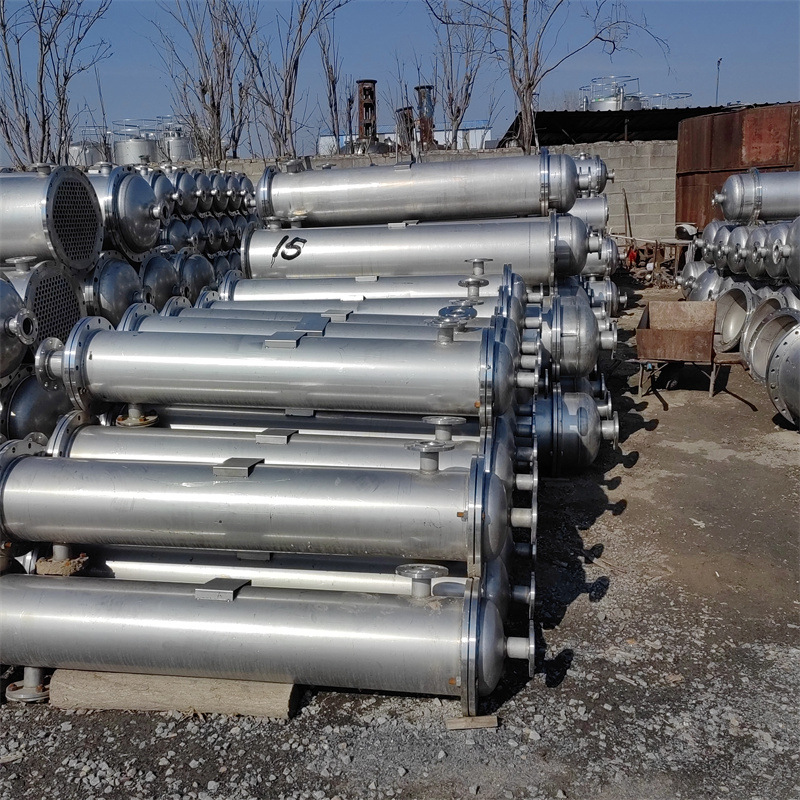 出售二手不锈钢冷凝器  316材质列管式不锈钢冷凝器  换热器