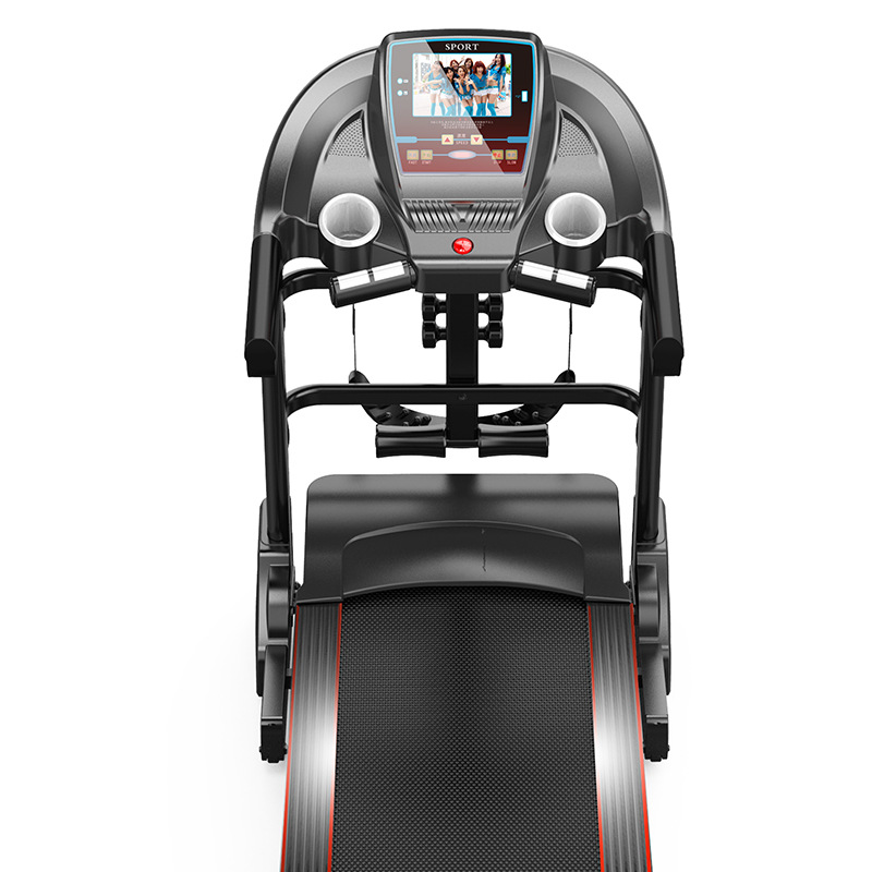 Suministro transfronterizo caminadora gimnasio casa caminando máquina Bluetooth pantalla grande grado comercial fitness caminadora