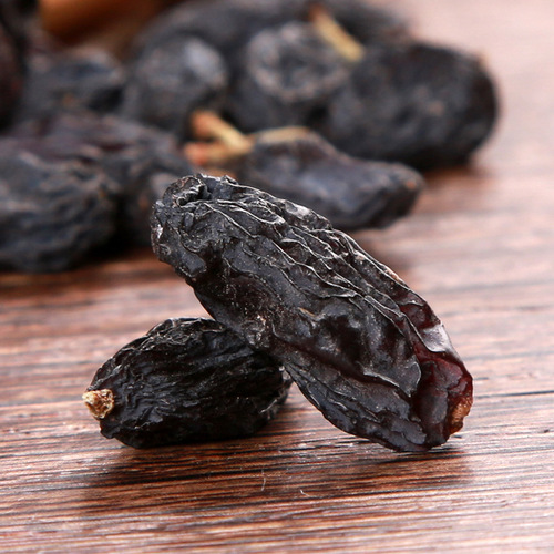 Blackcurrant Raisins【Dropshipping】Black Rose Grape Raisins Wholesale 200g Candied Snacks Black Raisins