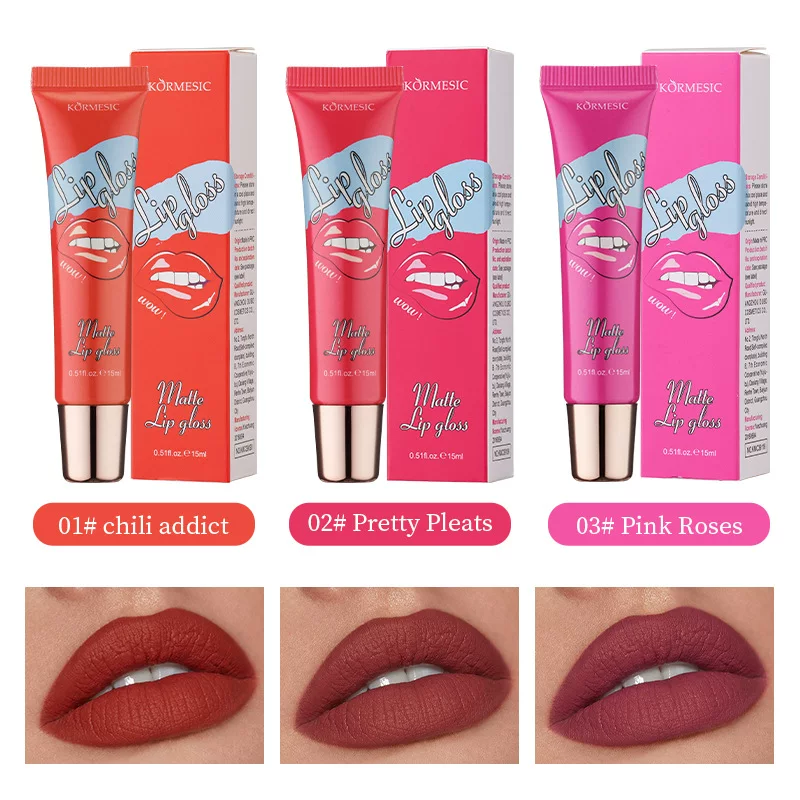 KORMESIC Matte lip gloss, (Cross-border trading), wholesale