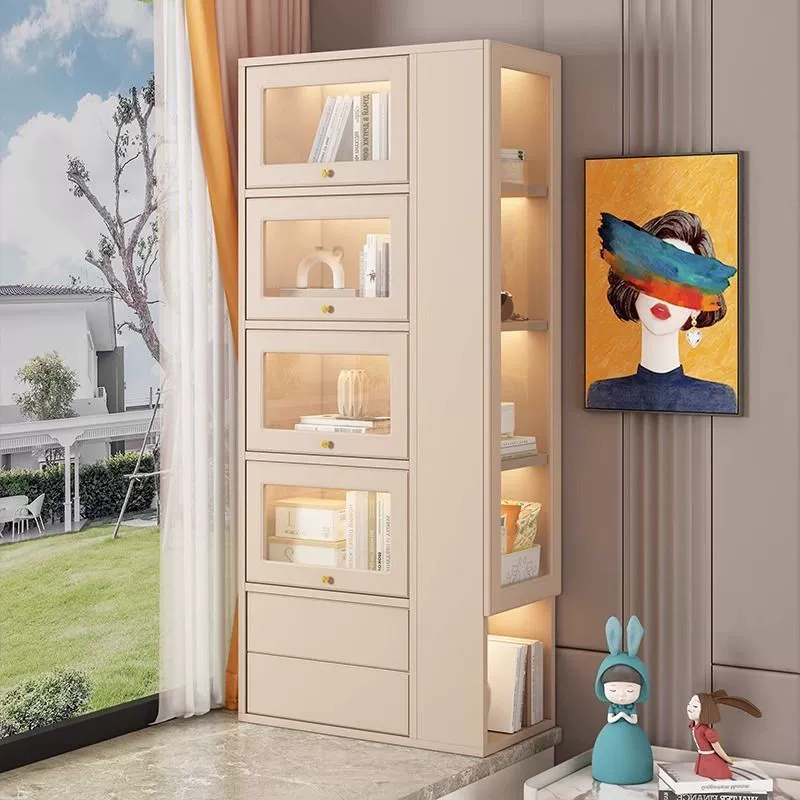 Угловой шкаф для шкафов из массива дерева эркер Угловой шкаф для шкафов Угловой шкаф для хранения балкона шкафчик для спальни