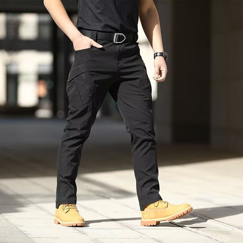Spring and Autumn Commander Tactical Pants Ix7 Outdoor Military Training Long Pants Stretch 9 Men's Multi-Pocket Urban Special Forces Work Pants