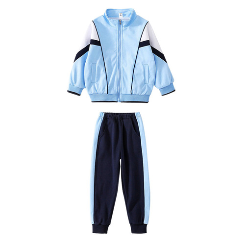 Kindergarten uniforms, spring and autumn clothing, college style primary school uniforms, children's class uniforms, three-piece sportswear suits, autumn suits
