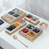 originality ceramics Of trays Pot shops tableware snacks nut Square Cold platter suit Tray