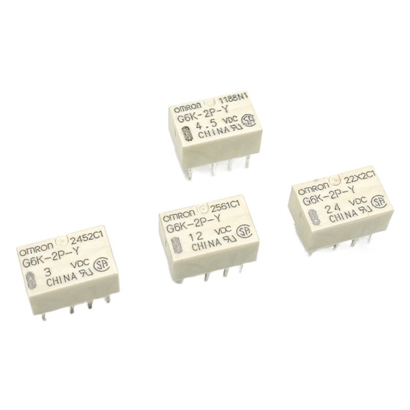 Новый оригинальный сигнальный реле Omron G6K-2P-Y-3VDC 4.5v 5v 12v 24v 8 ног 2A