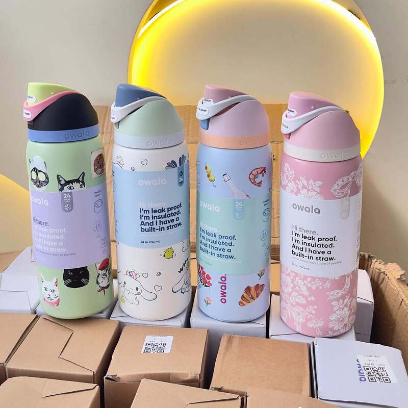 Owala Freesip Fruit Cup, Same Model as on Temu and Amazon, Portable Sports Water Bottle, Stainless Steel Insulated Cup Owala Freesip Fruit Cup, Same Model as on Temu and Amazon, Portable Sports Water Bottle, Stainless Steel Insulated Cup