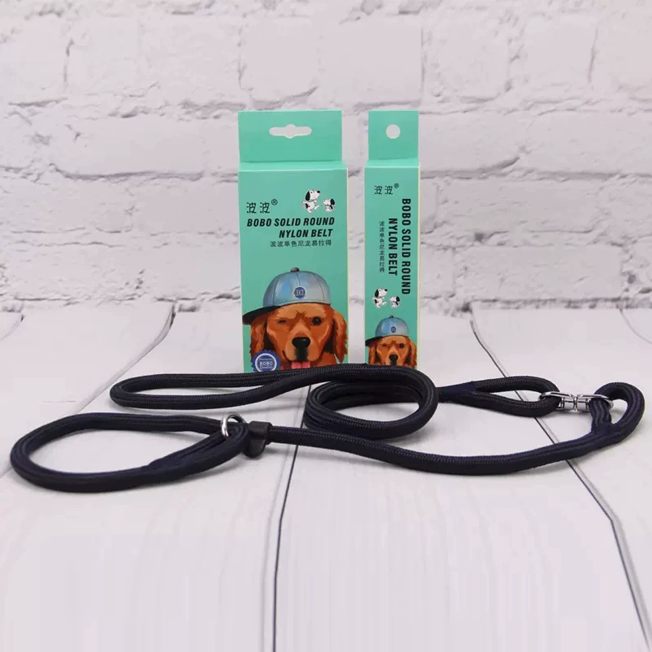 BOBO красочный поводок для домашних животных Easy Pull Leash P-type тренировочная Собака веревка поводок для домашних животных поводок P-chain