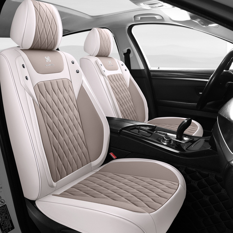 跨境外贸四季全包围皮革汽车坐垫五座皮卡座垫四季通用汽车座套