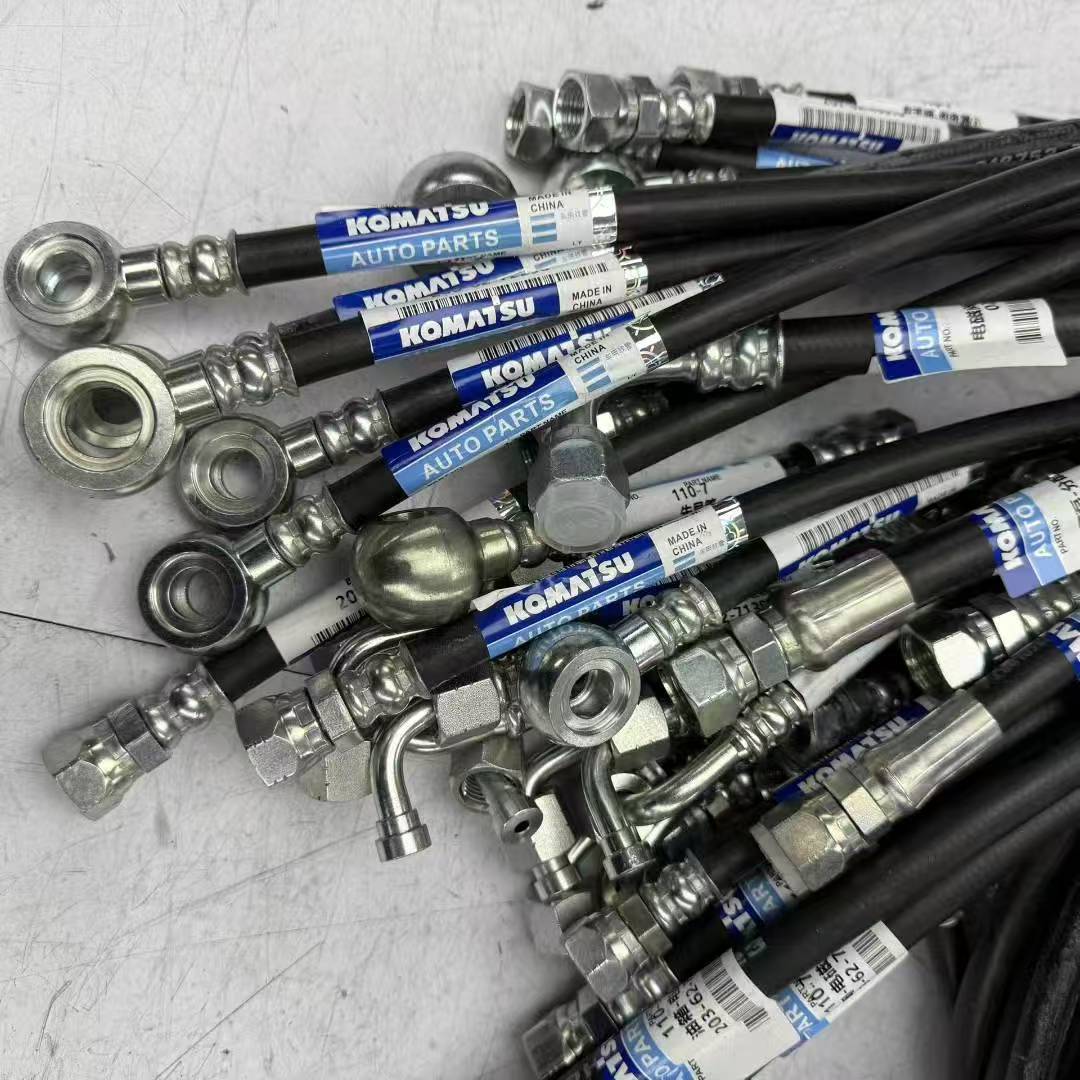 挖掘机油管普利司通进口高压油管先导管手柄管液压软管