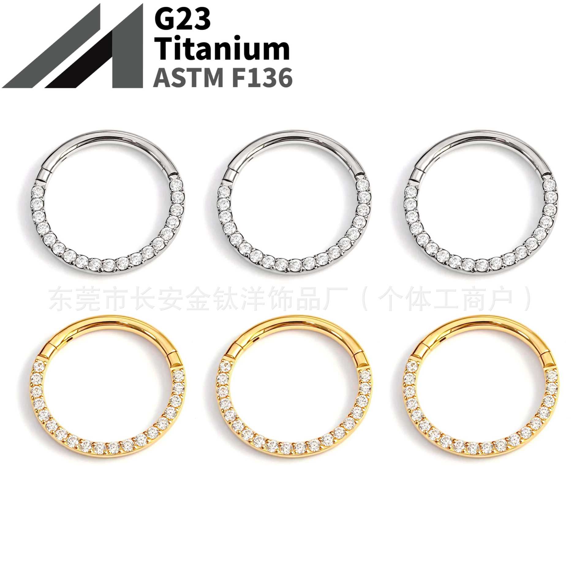 16G labret stud size and finish detail