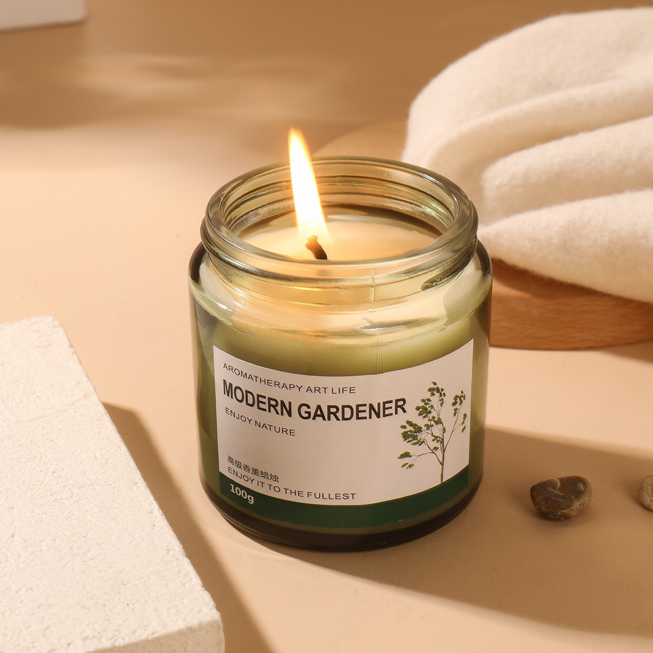 Aromatherapy, atmospheric candle, decorations indoor, perfumed gift box