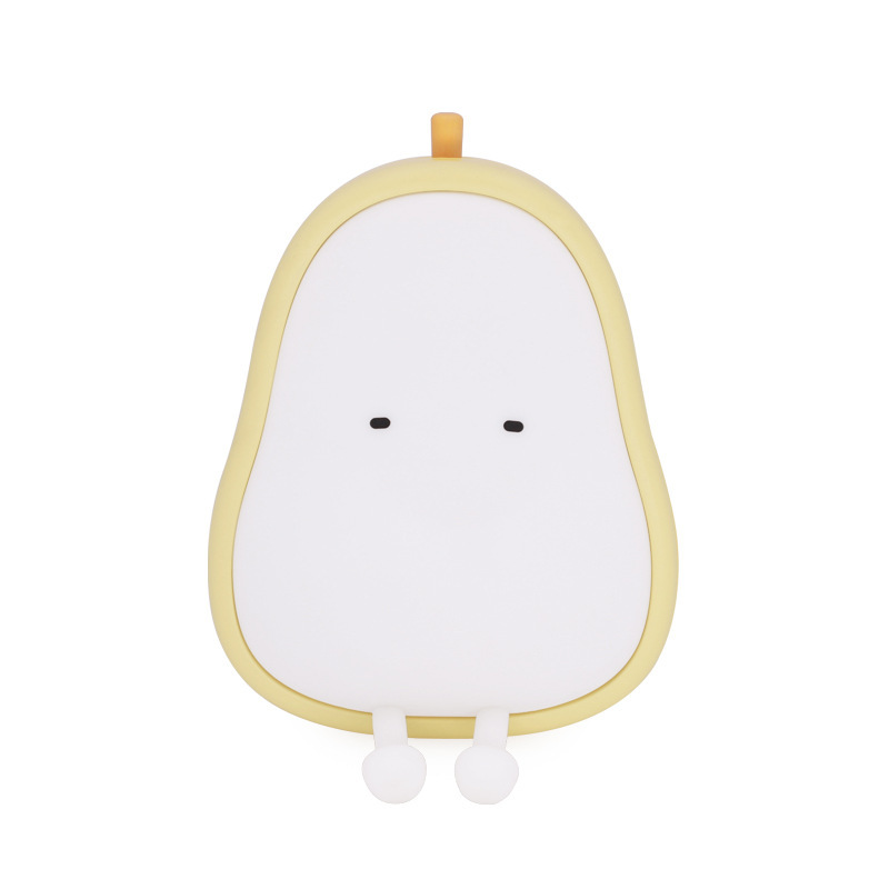 鸭梨伴睡眠灯USB充電寝室ベッドの頭に授乳雰囲気夜灯かわいいアニメシドニー雰囲気夜灯|undefined