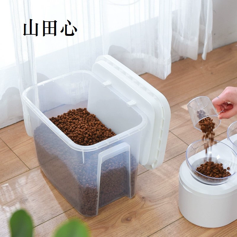 Производители ведер для хранения зерна оптом высокопроницаемое ведро для хранения домашних животных 9L большой емкости влагостойкое ведро для риса ведро для хранения корма для кошек