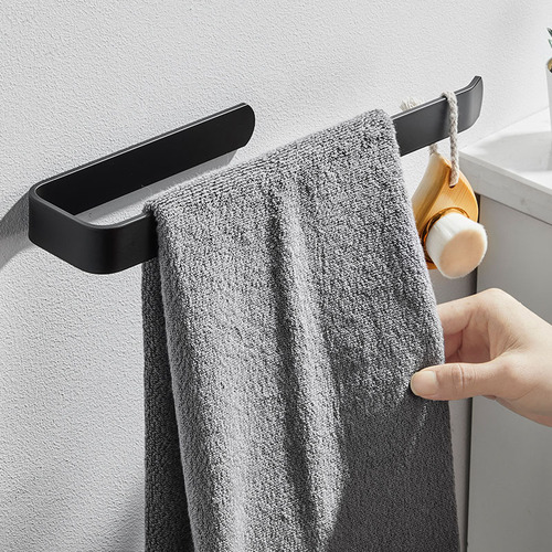 Bathroom European style towel rack simple storage rack bathroom towel rack multi-functional toilet storage rack rag hanger