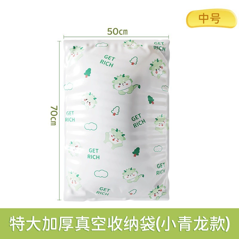 Vacuum storage bag, duvet, suitcase
