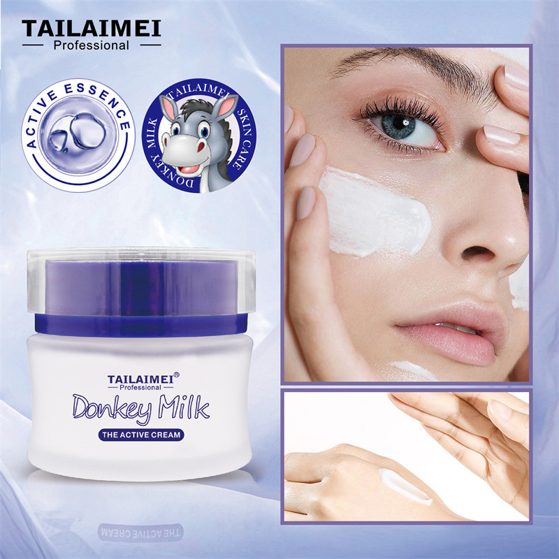 Tailaimei Export Donkey Milk Moisturizing Cream Firming Skin Beautification Brightening Skin Care Protective Cream